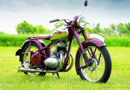 Iron Curtain Artistry: 1954 JAWA 250 Perak Image